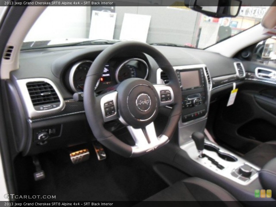 SRT Black Interior Photo for the 2013 Jeep Grand Cherokee SRT8 Alpine 4x4 #74658237