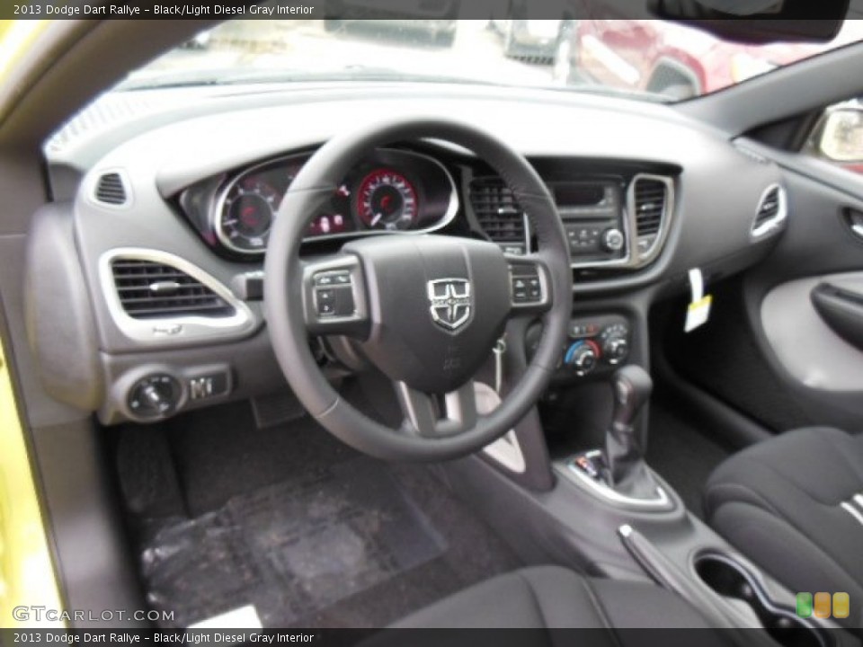 Black/Light Diesel Gray Interior Dashboard for the 2013 Dodge Dart Rallye #74658608