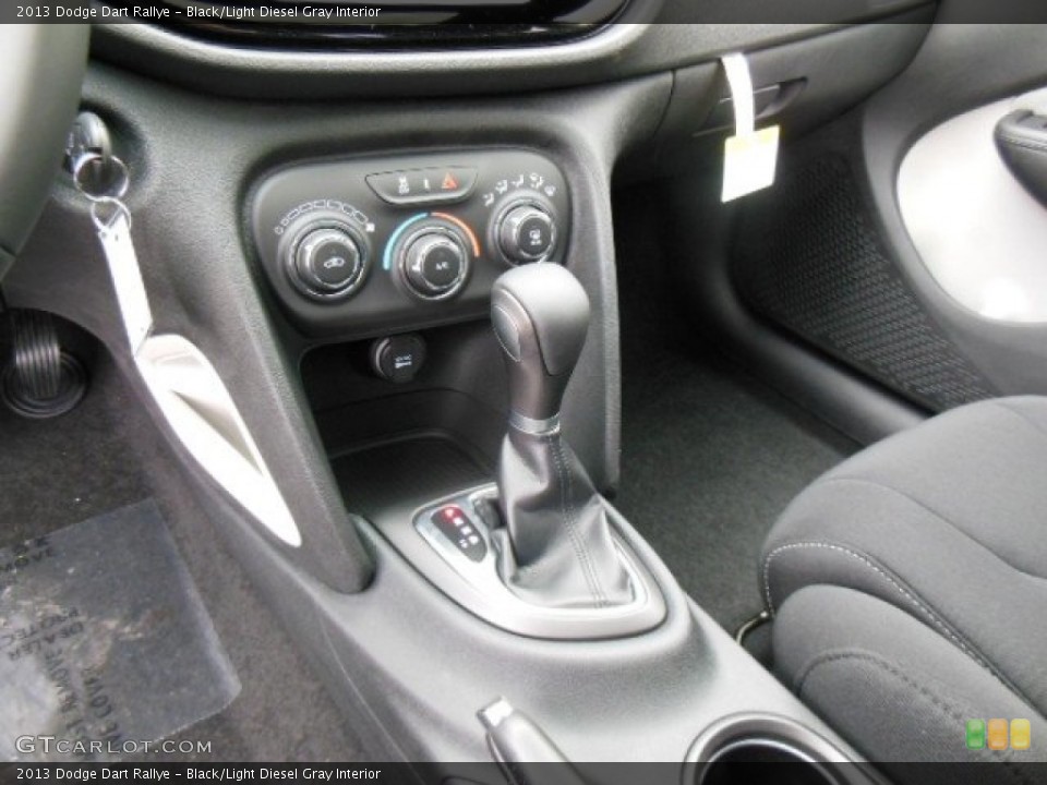 Black/Light Diesel Gray Interior Transmission for the 2013 Dodge Dart Rallye #74658765