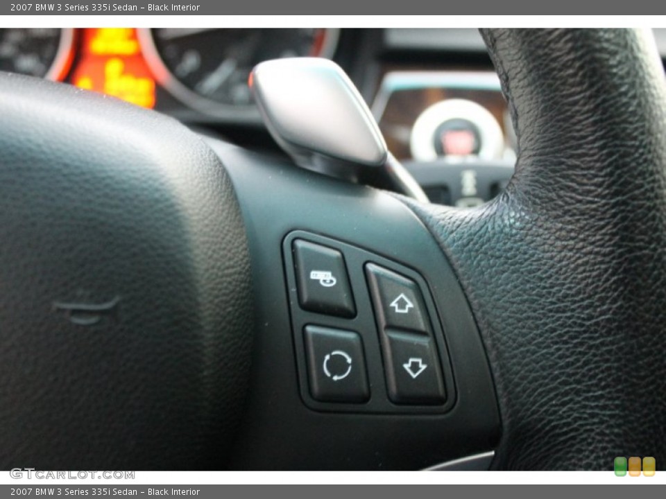Black Interior Controls for the 2007 BMW 3 Series 335i Sedan #74663804