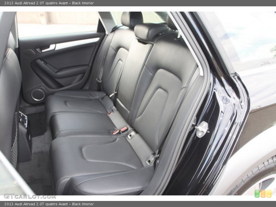 Black Interior Rear Seat for the 2013 Audi Allroad 2.0T quattro Avant #74664102