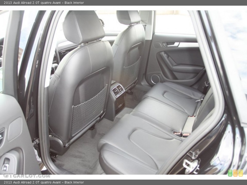 Black Interior Rear Seat for the 2013 Audi Allroad 2.0T quattro Avant #74664123