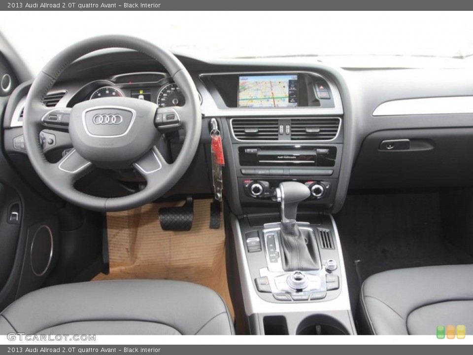 Black Interior Dashboard for the 2013 Audi Allroad 2.0T quattro Avant #74664141