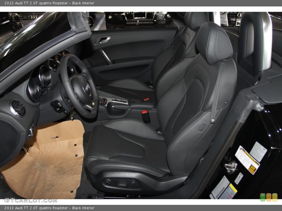 Black Interior Front Seat for the 2013 Audi TT 2.0T quattro Roadster #74666076
