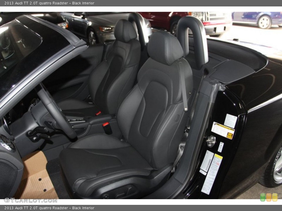Black Interior Front Seat for the 2013 Audi TT 2.0T quattro Roadster #74666101