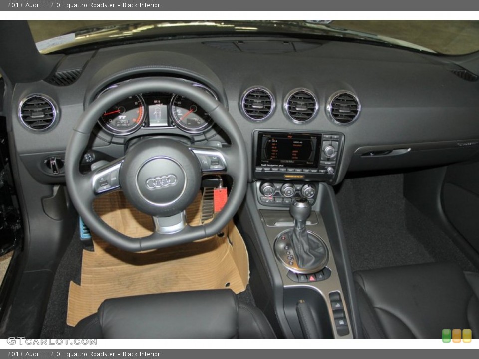 Black Interior Dashboard for the 2013 Audi TT 2.0T quattro Roadster #74666188