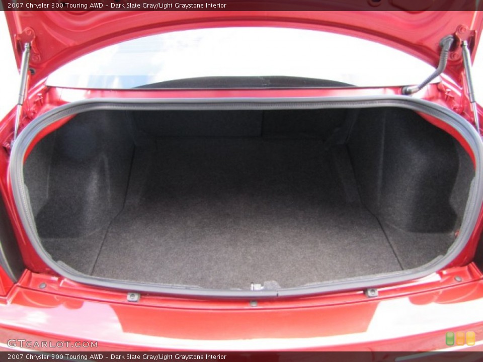 Dark Slate Gray/Light Graystone Interior Trunk for the 2007 Chrysler 300 Touring AWD #74671214