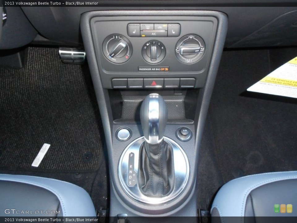 Black/Blue Interior Transmission for the 2013 Volkswagen Beetle Turbo #74675502