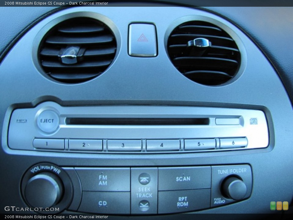 Dark Charcoal Interior Audio System for the 2008 Mitsubishi Eclipse GS Coupe #74677635