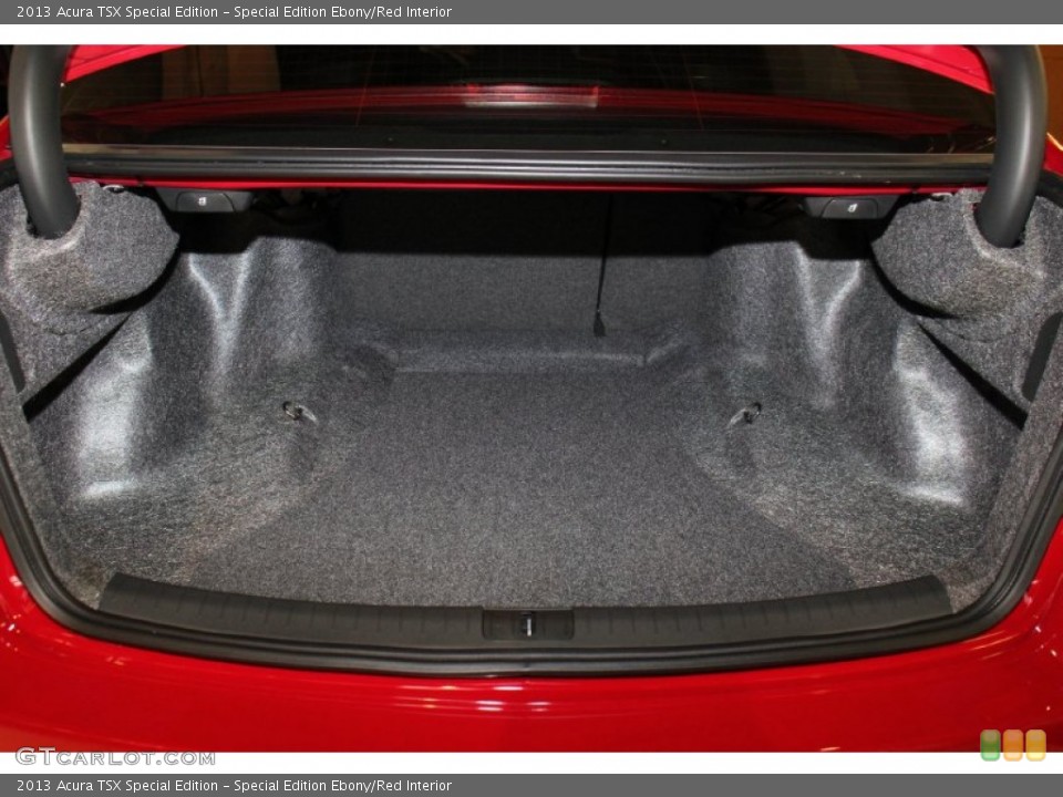 Special Edition Ebony/Red Interior Trunk for the 2013 Acura TSX Special Edition #74678559