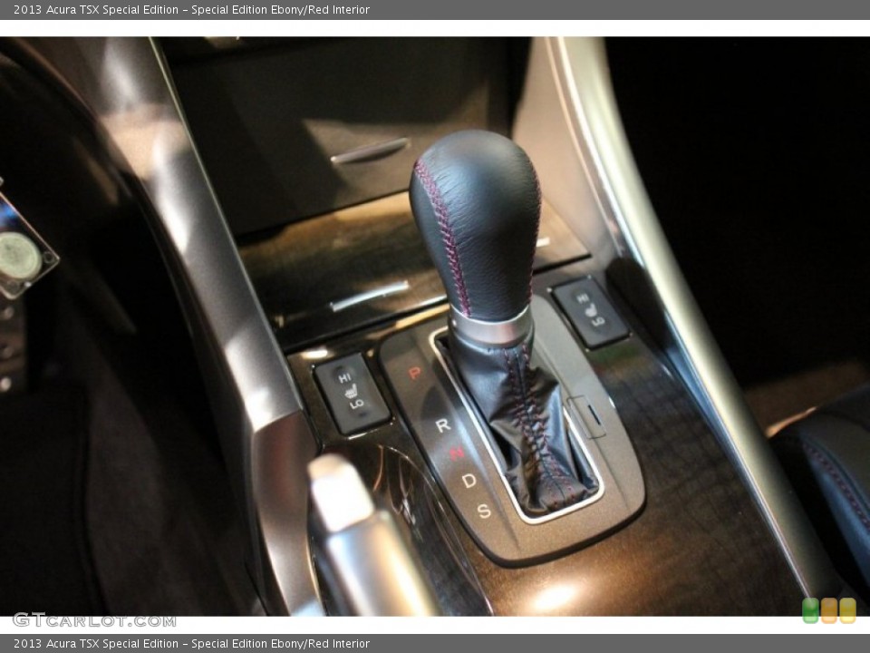 Special Edition Ebony/Red Interior Transmission for the 2013 Acura TSX Special Edition #74678676