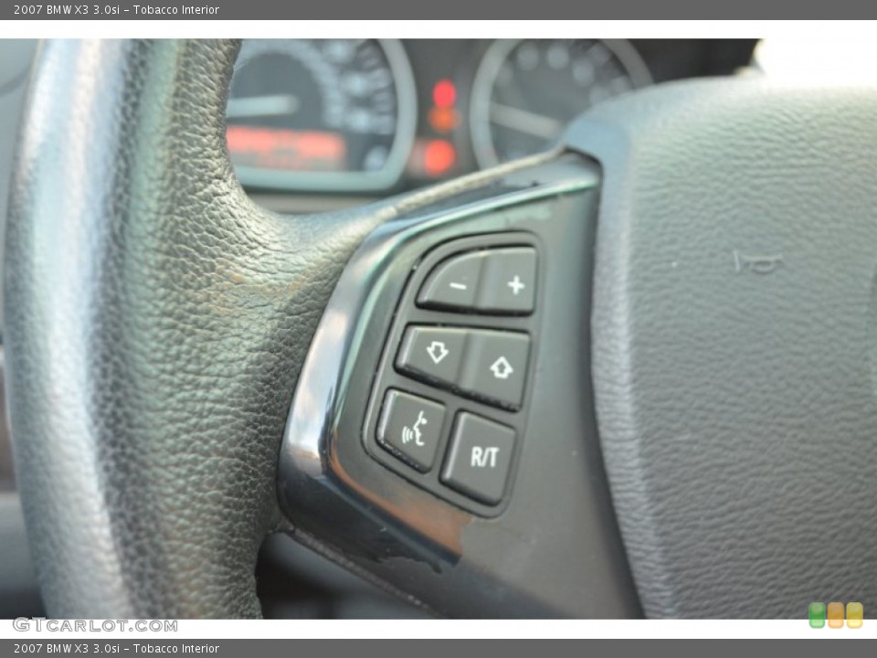 Tobacco Interior Controls for the 2007 BMW X3 3.0si #74679174