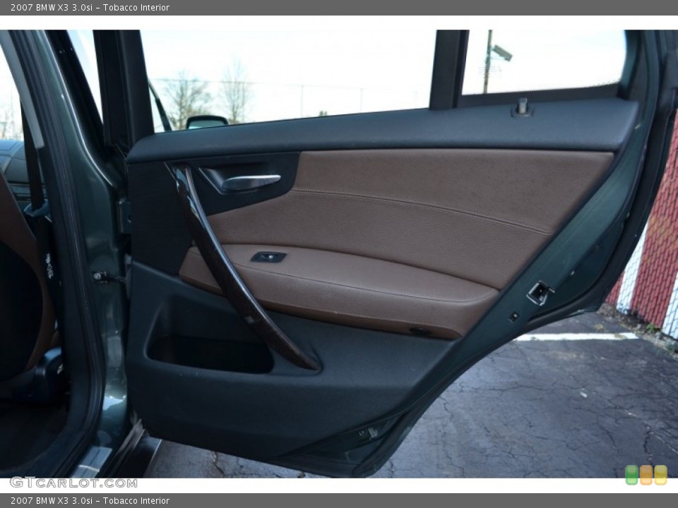 Tobacco Interior Door Panel for the 2007 BMW X3 3.0si #74679216