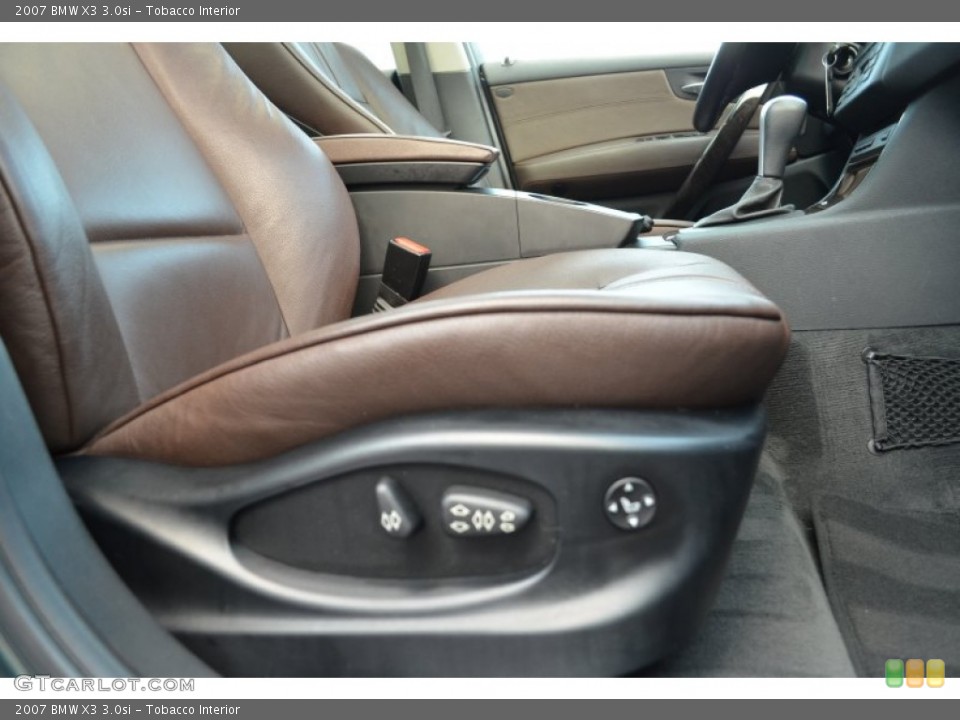 Tobacco Interior Controls for the 2007 BMW X3 3.0si #74679239