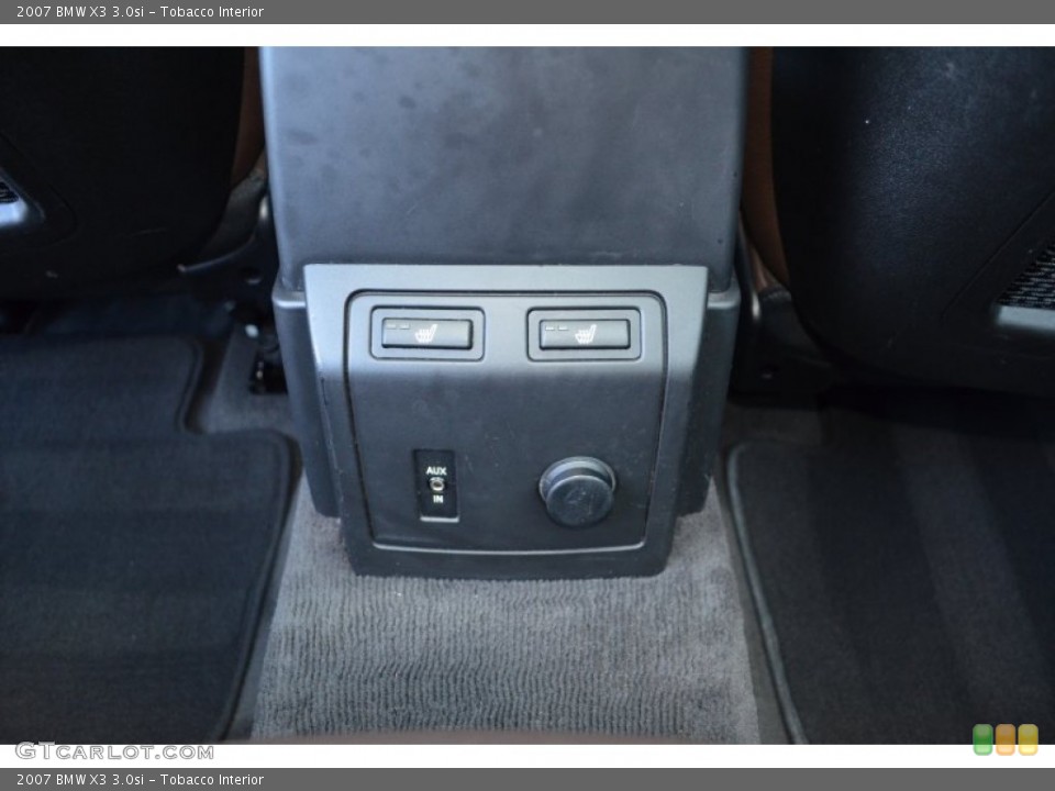 Tobacco Interior Controls for the 2007 BMW X3 3.0si #74679258