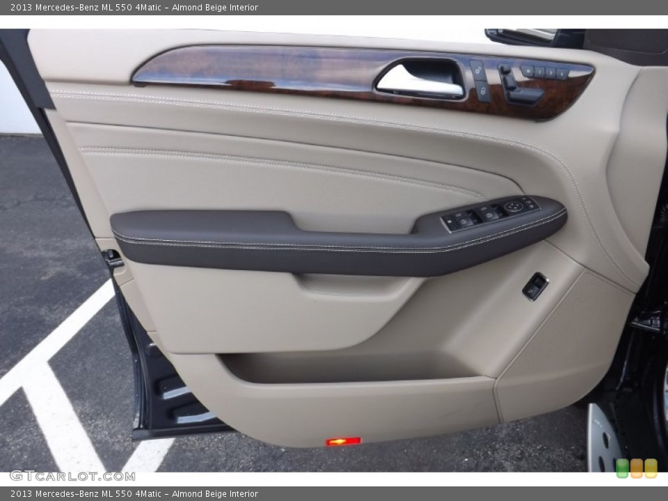 Almond Beige Interior Door Panel for the 2013 Mercedes-Benz ML 550 4Matic #74681727