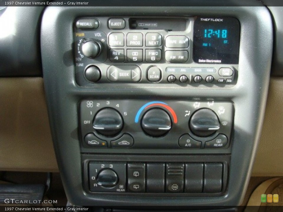 Gray Interior Controls for the 1997 Chevrolet Venture Extended #74687263