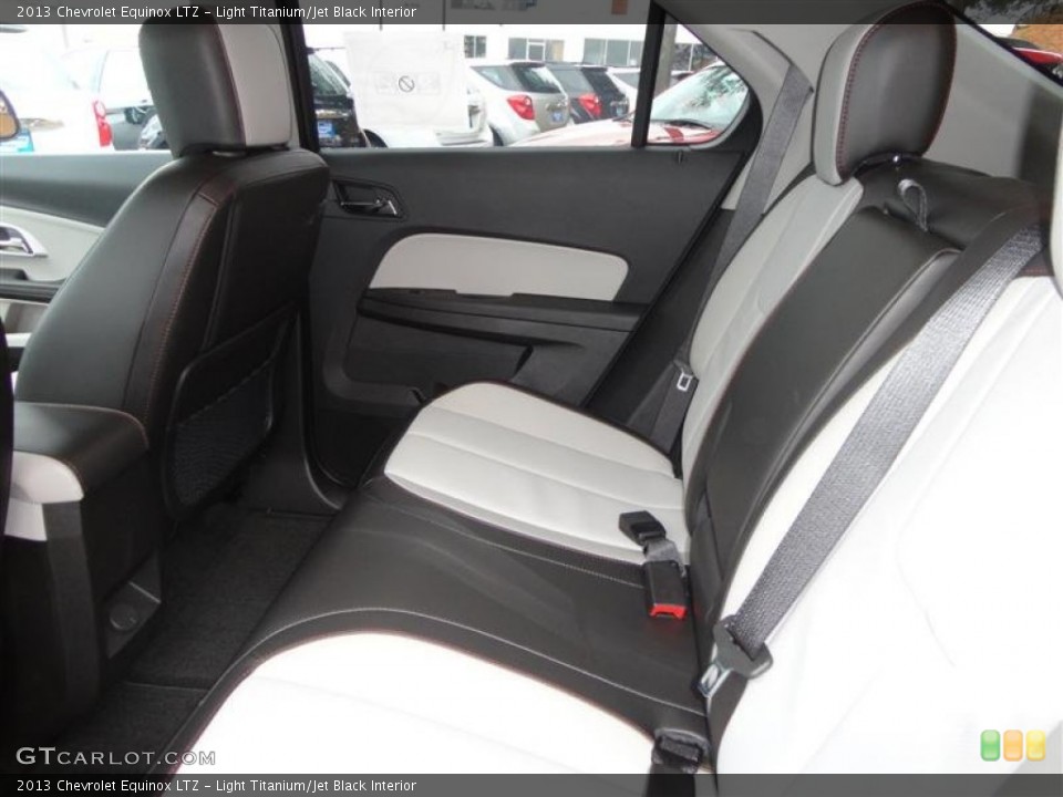 Light Titanium/Jet Black Interior Rear Seat for the 2013 Chevrolet Equinox LTZ #74689660