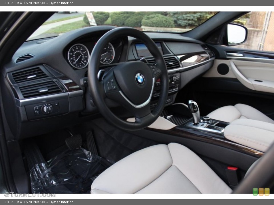 Oyster Interior Prime Interior for the 2012 BMW X6 xDrive50i #74697481