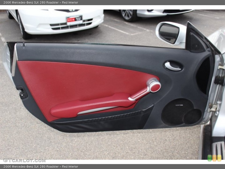 Red Interior Door Panel for the 2006 Mercedes-Benz SLK 280 Roadster #74699931