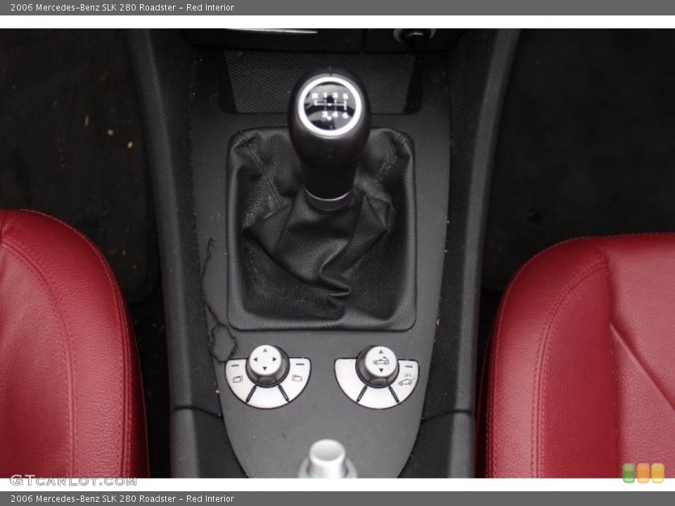 Red Interior Transmission for the 2006 Mercedes-Benz SLK 280 Roadster #74700015