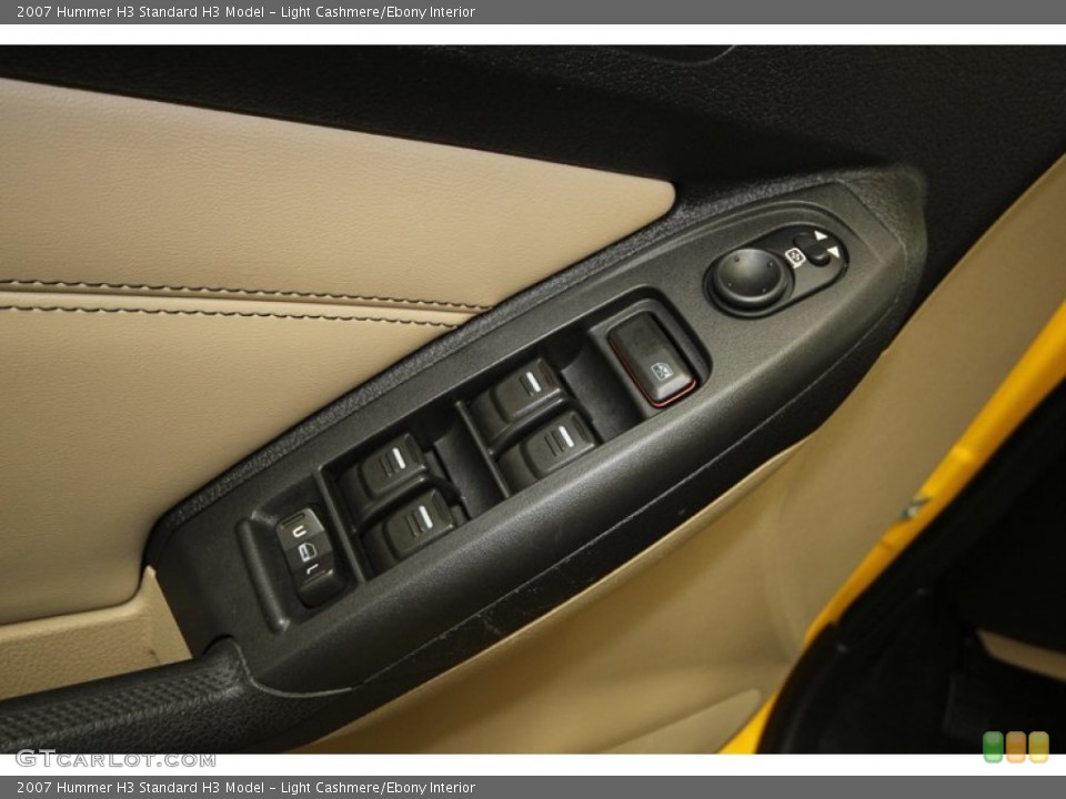 Light Cashmere/Ebony Interior Controls for the 2007 Hummer H3  #74701374