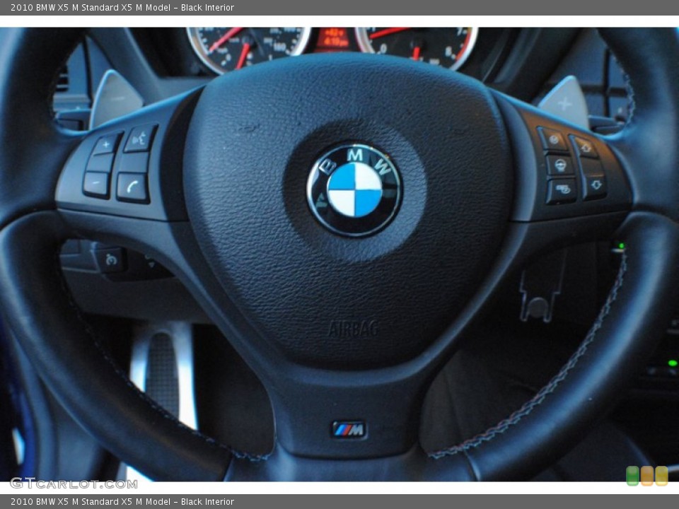 Black Interior Steering Wheel for the 2010 BMW X5 M  #74701544