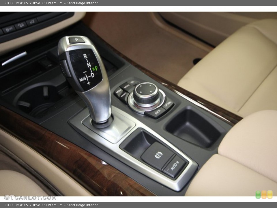 Sand Beige Interior Transmission for the 2013 BMW X5 xDrive 35i Premium #74703914