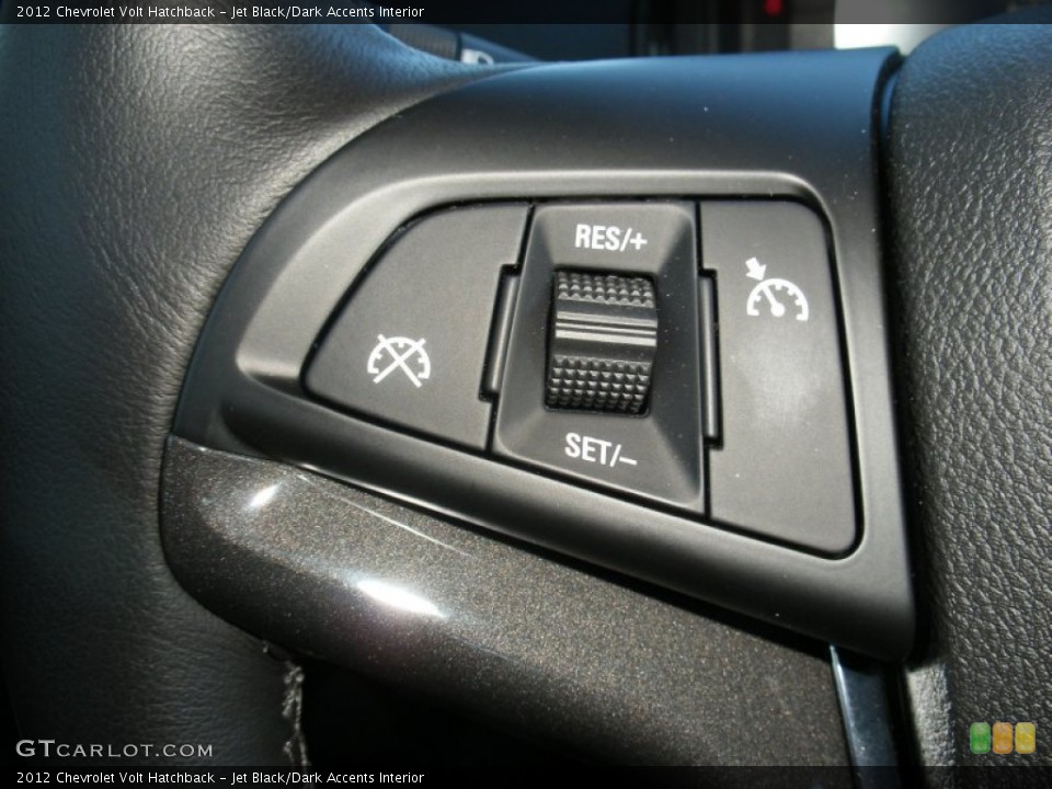 Jet Black/Dark Accents Interior Controls for the 2012 Chevrolet Volt Hatchback #74705477
