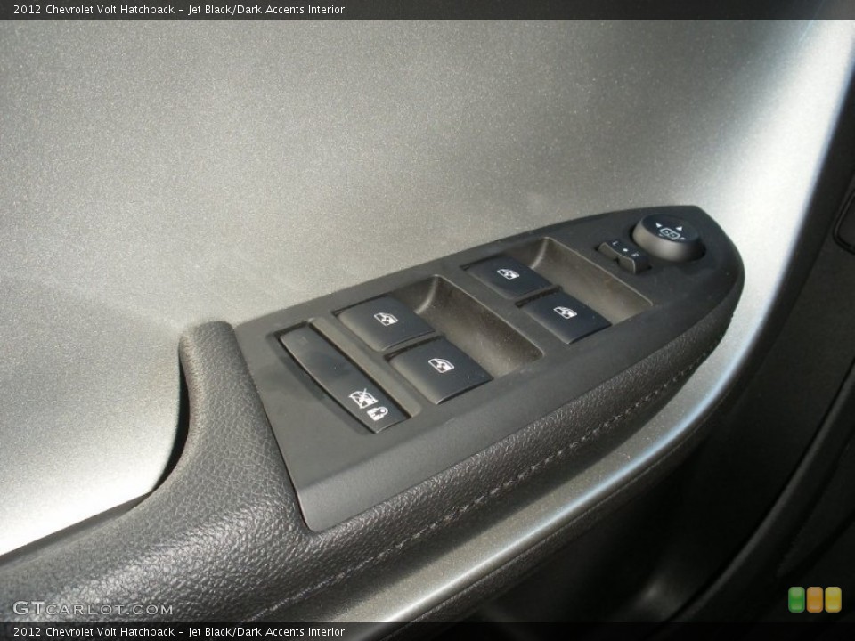 Jet Black/Dark Accents Interior Controls for the 2012 Chevrolet Volt Hatchback #74705681