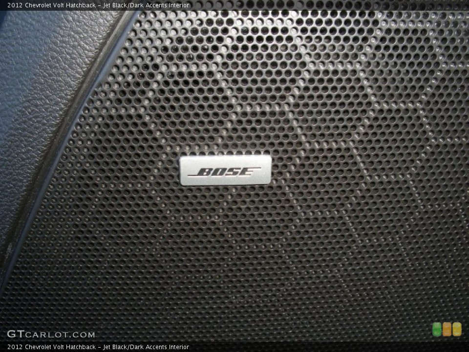 Jet Black/Dark Accents Interior Audio System for the 2012 Chevrolet Volt Hatchback #74705717
