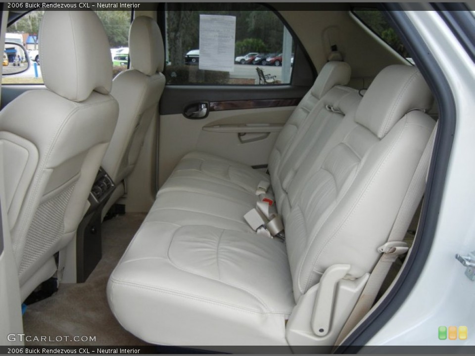 Neutral Interior Rear Seat for the 2006 Buick Rendezvous CXL #74707396
