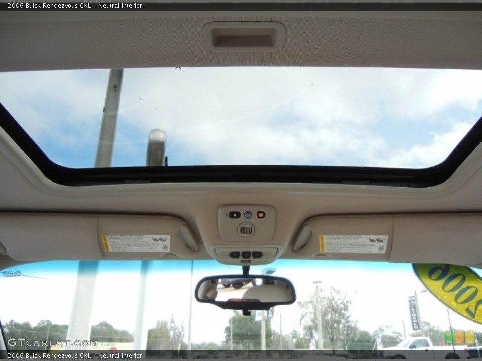 Neutral Interior Sunroof for the 2006 Buick Rendezvous CXL #74707519