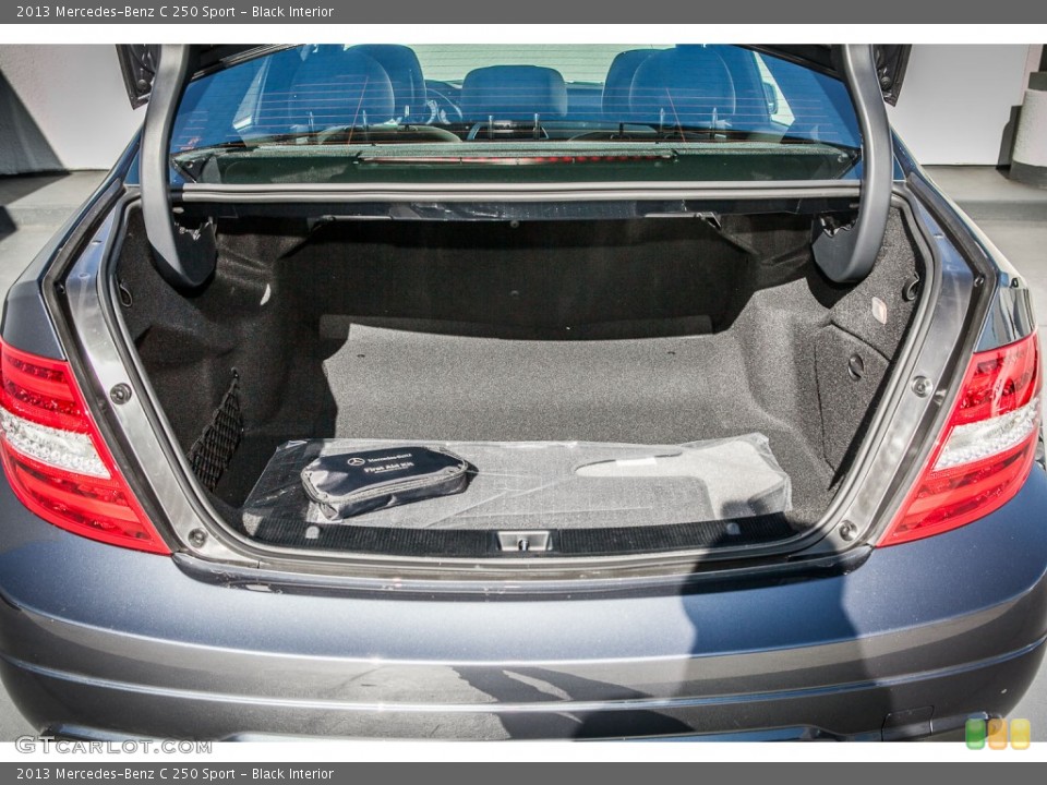 Black Interior Trunk for the 2013 Mercedes-Benz C 250 Sport #74713319