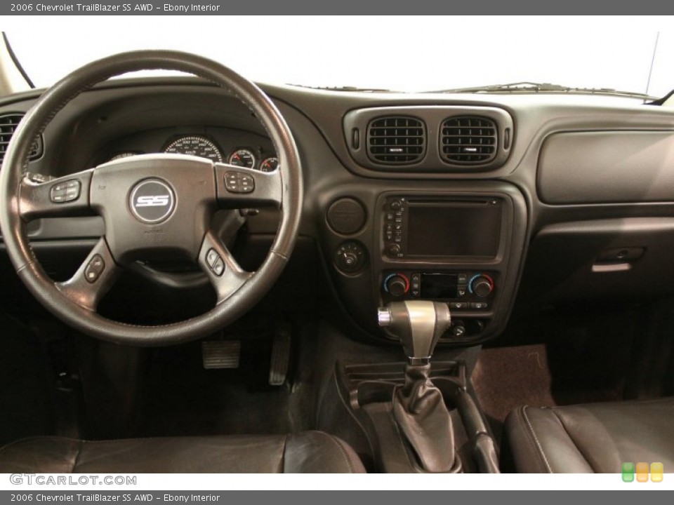 Ebony Interior Dashboard for the 2006 Chevrolet TrailBlazer SS AWD #74713555