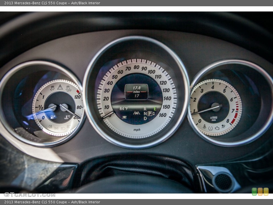 Ash/Black Interior Gauges for the 2013 Mercedes-Benz CLS 550 Coupe #74716555