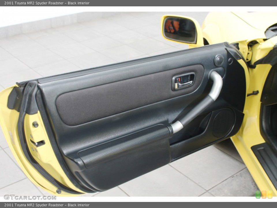 Black Interior Door Panel for the 2001 Toyota MR2 Spyder Roadster #74721907