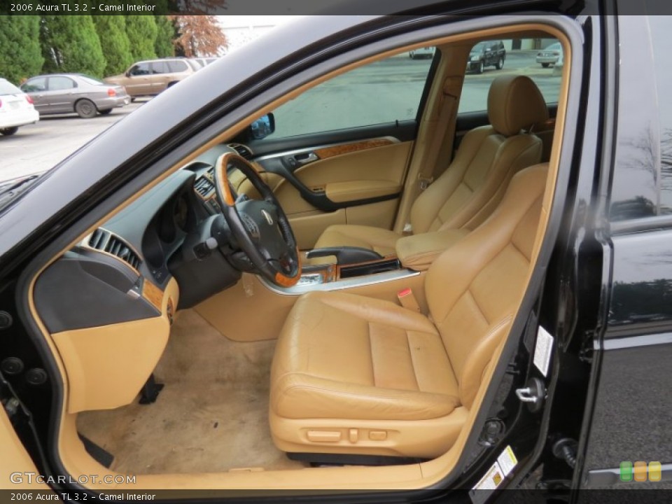 Camel Interior Front Seat for the 2006 Acura TL 3.2 #74729134