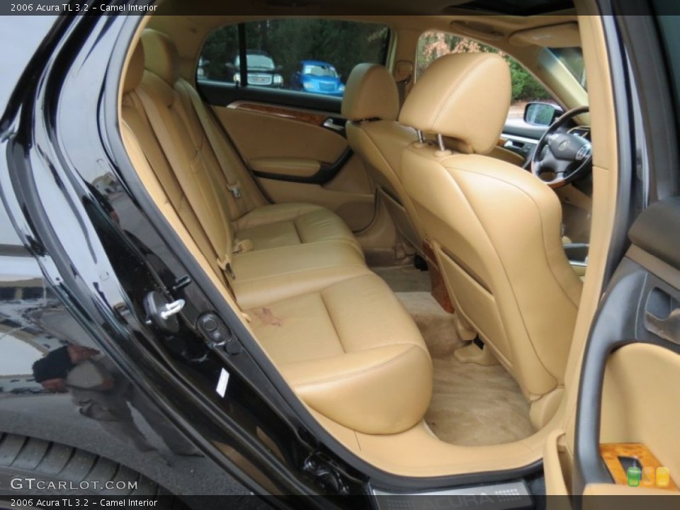 Camel Interior Rear Seat for the 2006 Acura TL 3.2 #74729200