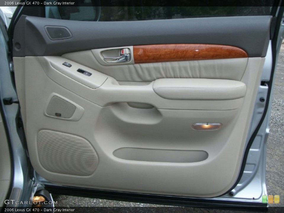 Dark Gray Interior Door Panel for the 2006 Lexus GX 470 #74733815