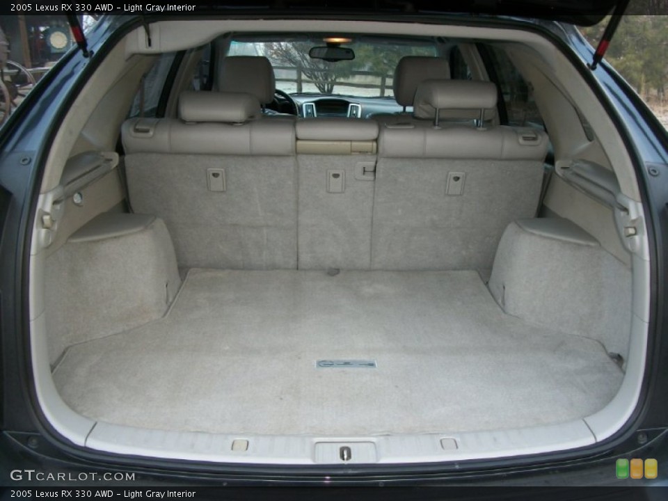 Light Gray Interior Trunk for the 2005 Lexus RX 330 AWD #74735055
