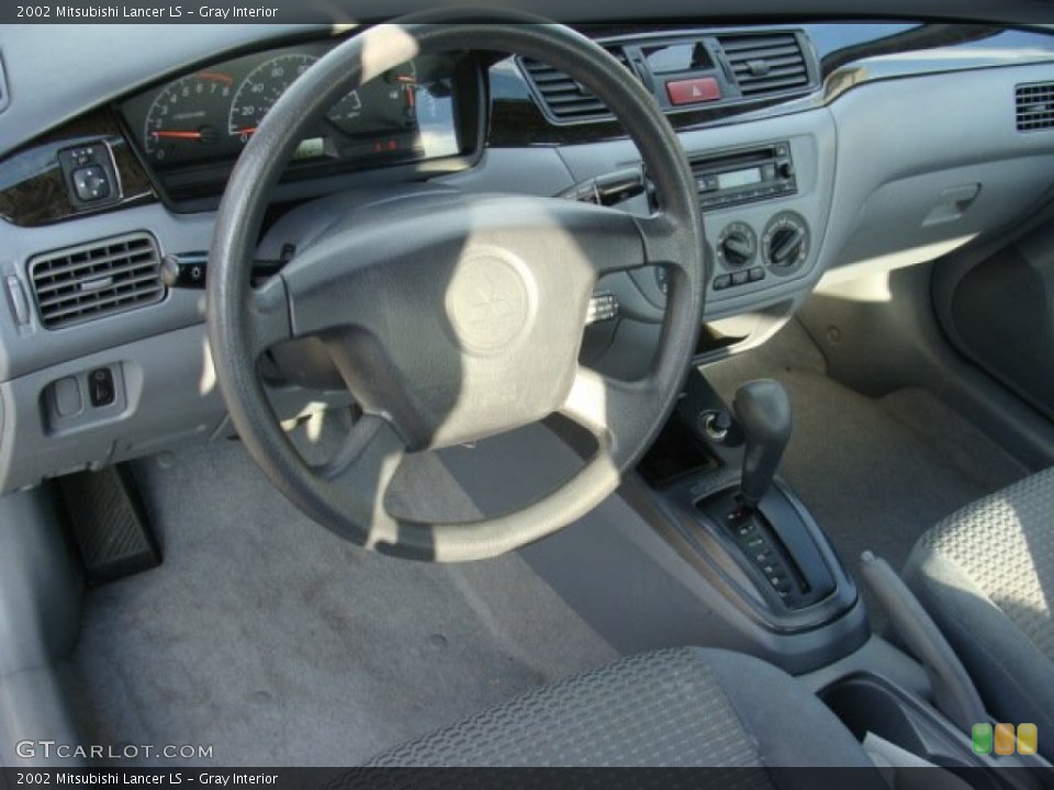 Gray Interior Dashboard for the 2002 Mitsubishi Lancer LS #74736225