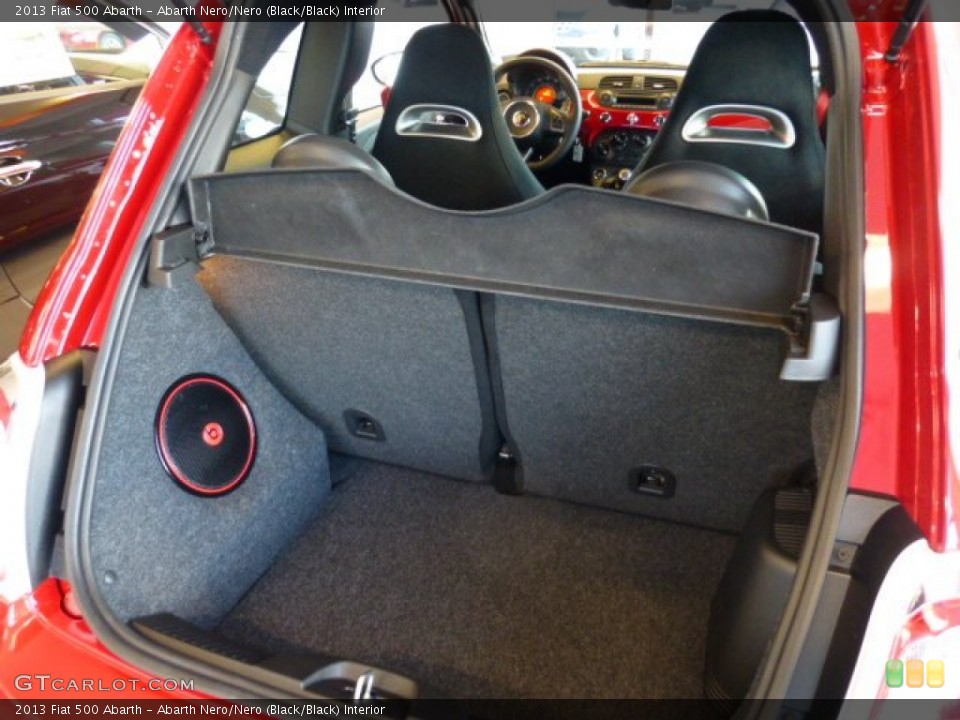 Abarth Nero/Nero (Black/Black) Interior Trunk for the 2013 Fiat 500 Abarth #74739807