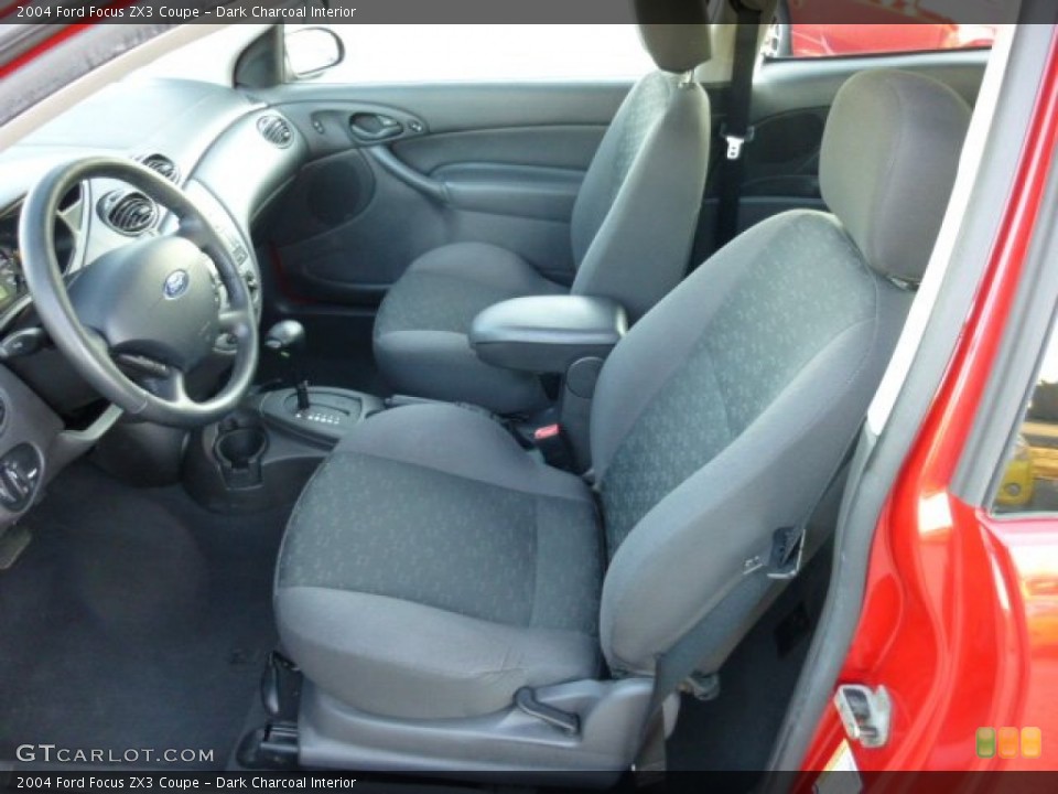 Dark Charcoal Interior Front Seat for the 2004 Ford Focus ZX3 Coupe #74744238