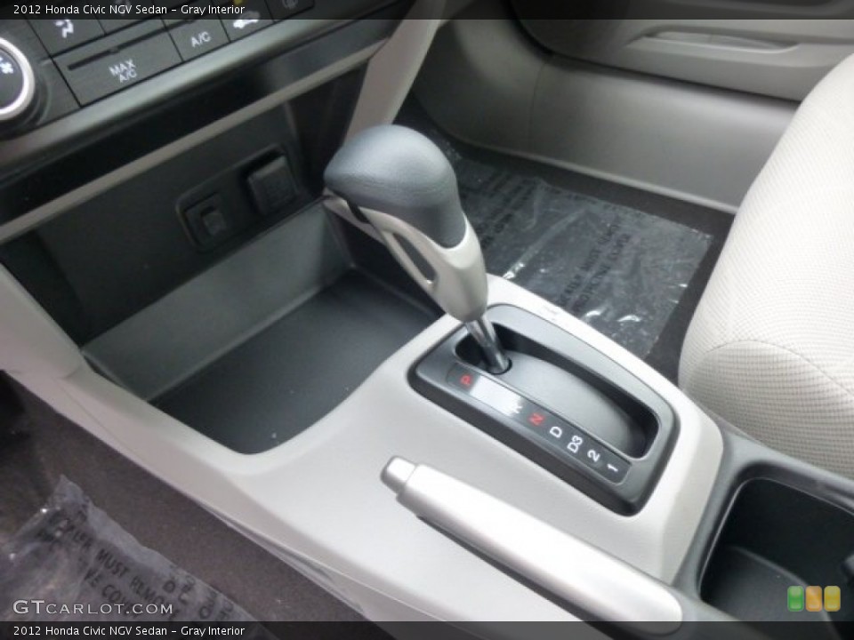 Gray Interior Transmission for the 2012 Honda Civic NGV Sedan #74748781