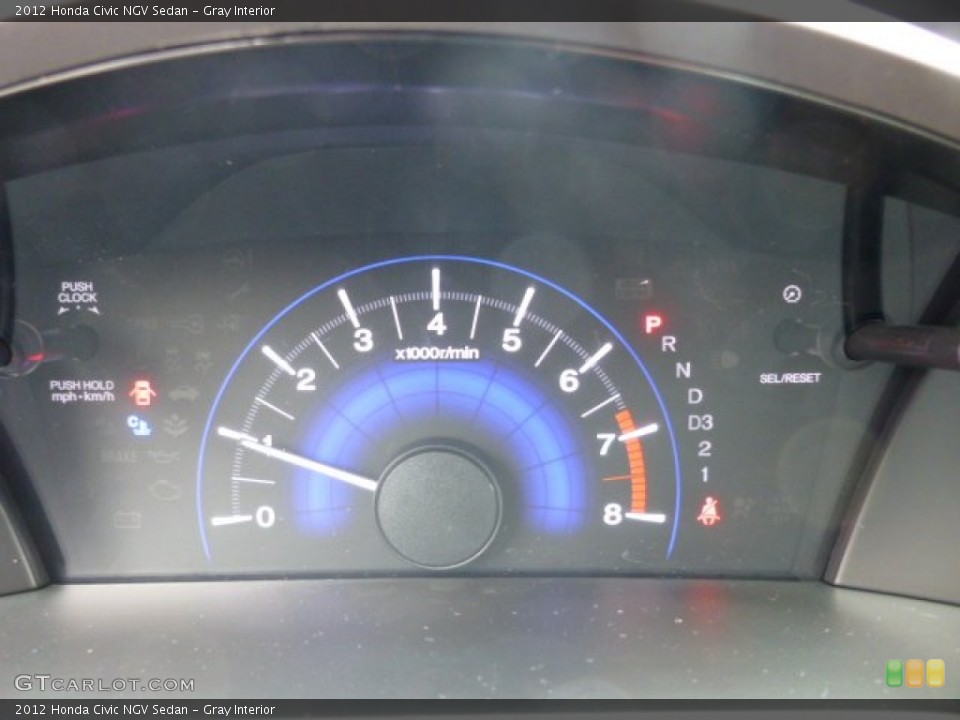 Gray Interior Gauges for the 2012 Honda Civic NGV Sedan #74748831