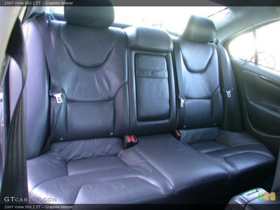 Graphite Interior Rear Seat for the 2007 Volvo S60 2.5T #74750206