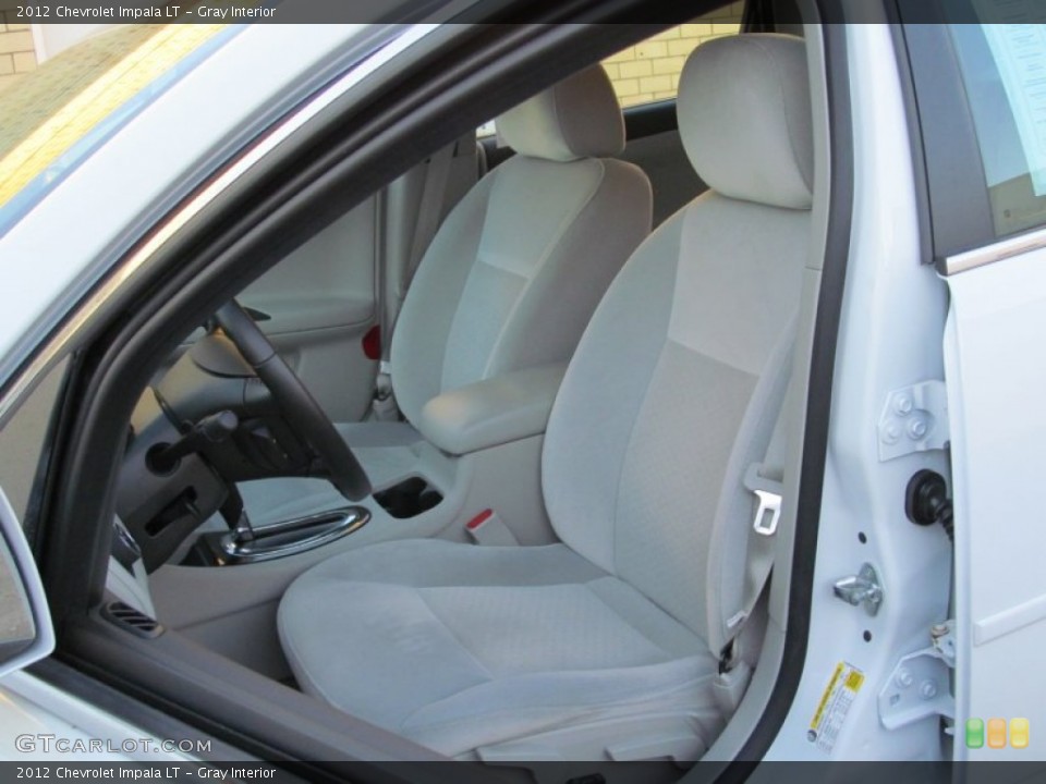 Gray Interior Front Seat for the 2012 Chevrolet Impala LT #74753139