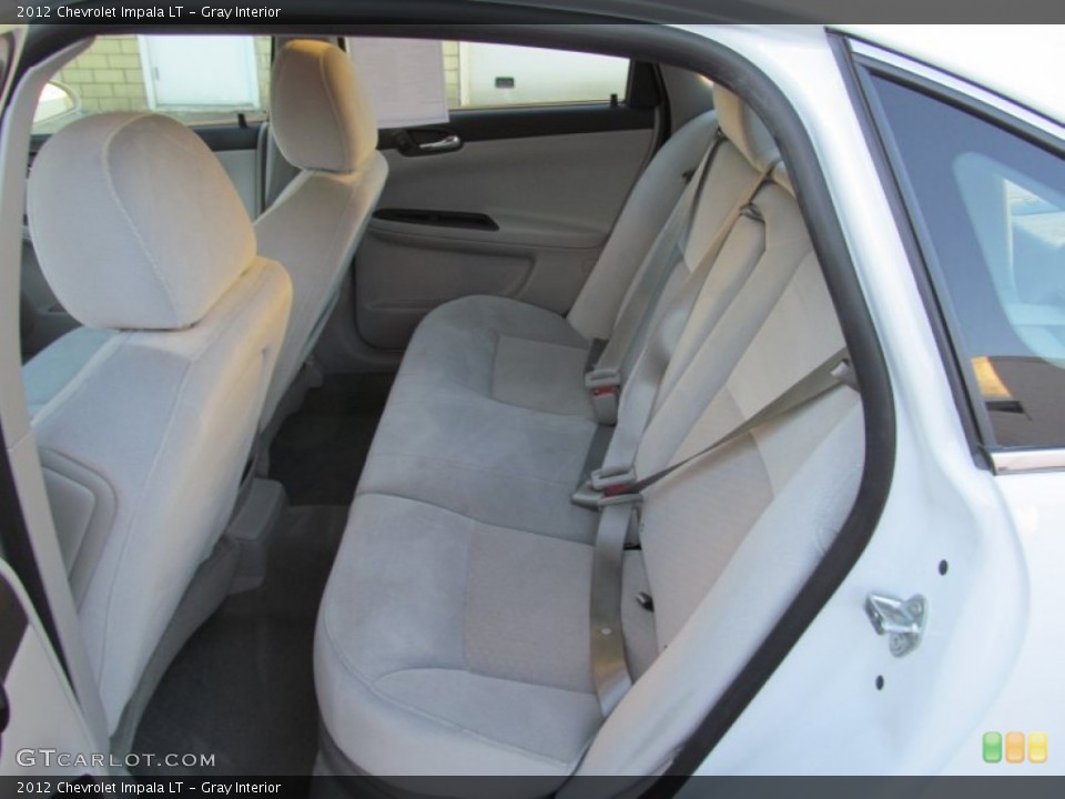 Gray Interior Rear Seat for the 2012 Chevrolet Impala LT #74753275