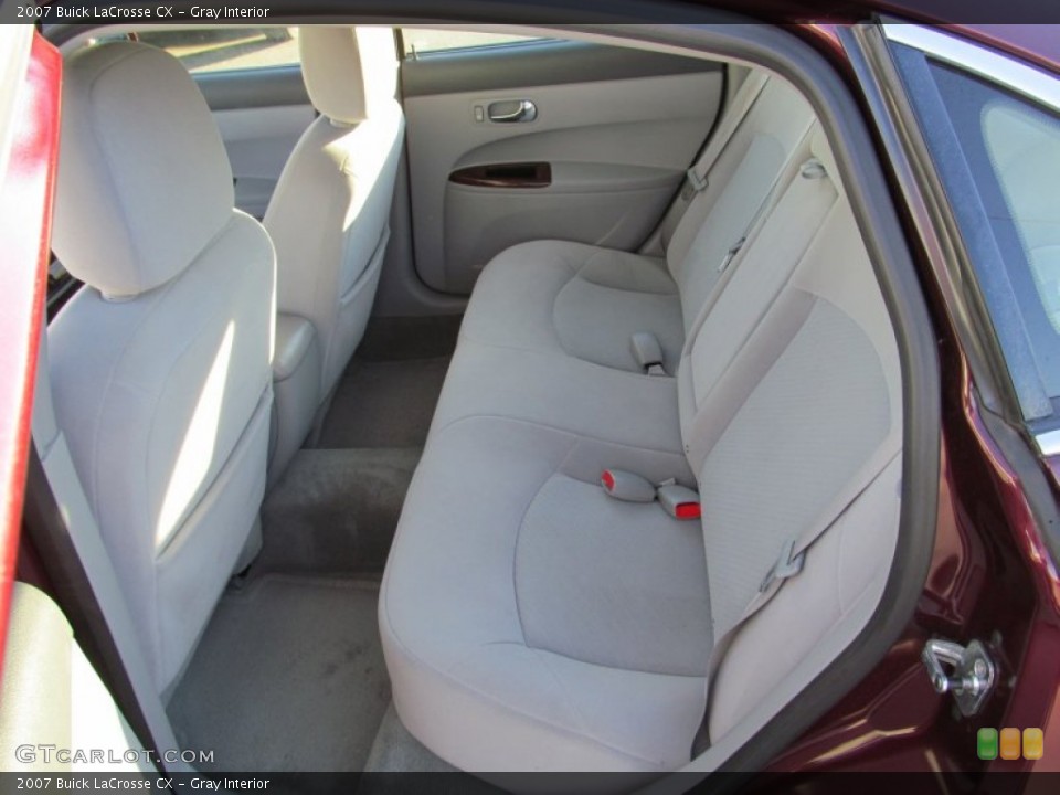 Gray Interior Rear Seat for the 2007 Buick LaCrosse CX #74755390